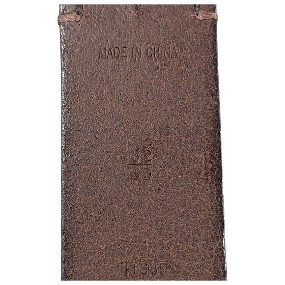 Polo Ralph Lauren Belt Mens 32/30 Brown Leather Equestrian Heritage Gentleman - Picture 4 of 16